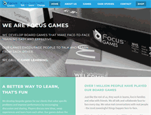 Tablet Screenshot of focusgames.com